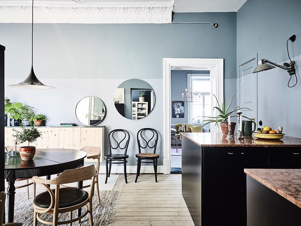 Lekfullt och elegant hem