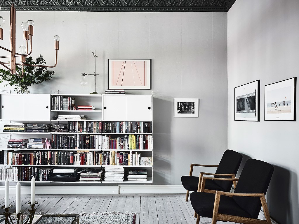 Lekfullt och elegant hem